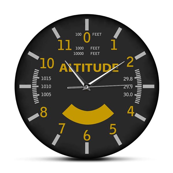 Aircraft wall clock sale